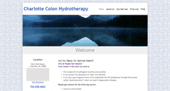 Desktop Screenshot of charlottecolonhydrotherapy.com